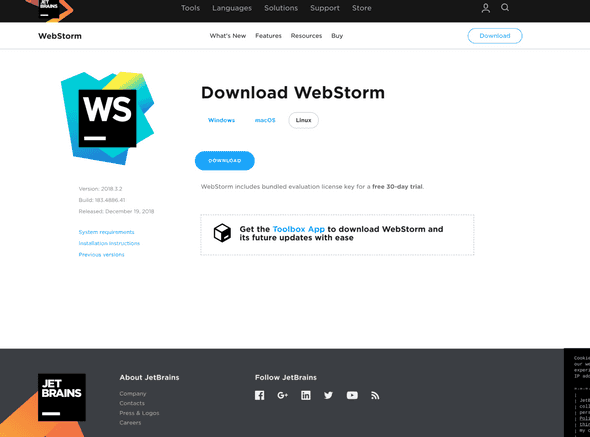 downloading-webstorm